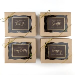 Novelty Gift Boxes Small - Dark Chocolate
