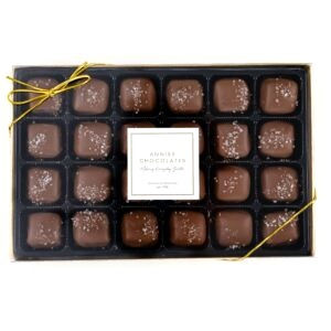Milk Chocolate Sea Salt Caramels 24pc.